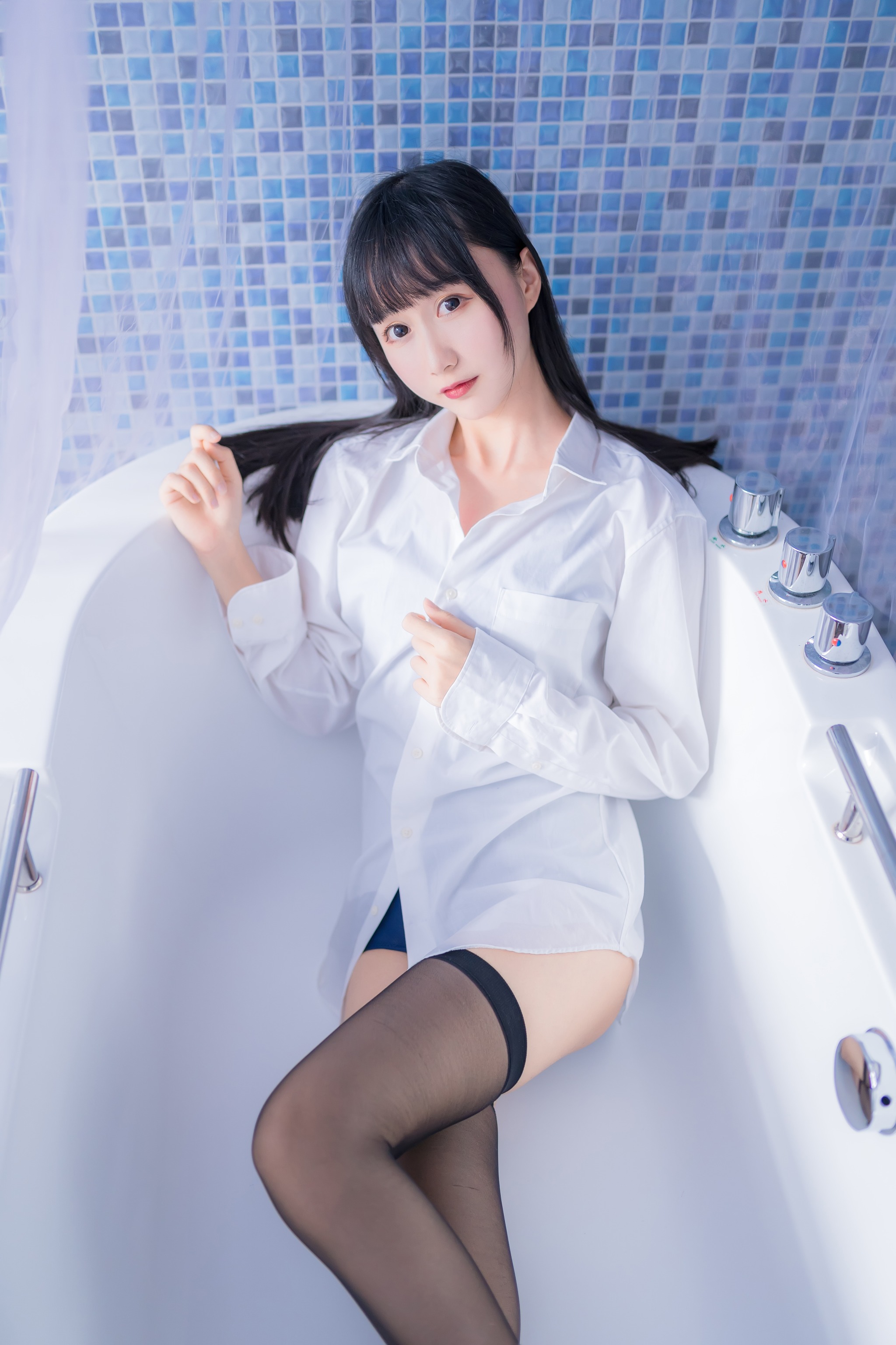 图片[1]-木棉棉 – NO.043 木绵绵OwO 黑丝死库水[30P]-XikXak